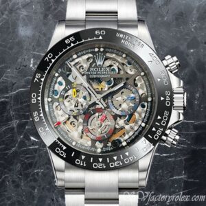 SV Rolex Daytona 40mm Replica Skeleton Limited Edition Men's Watch